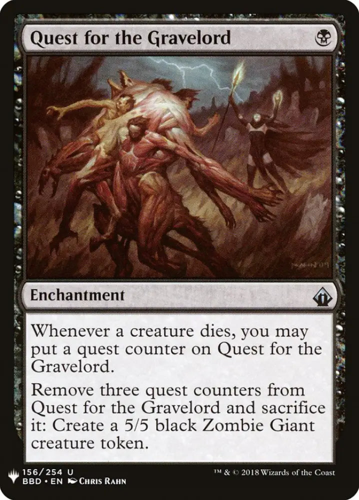 Quest for the Gravelord [Mystery Booster] - MTG Single