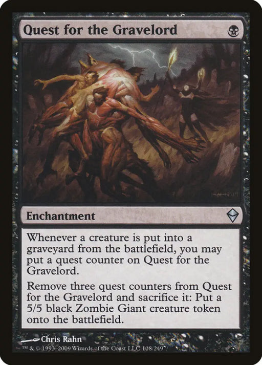 Quest for the Gravelord [Zendikar] - MTG Single