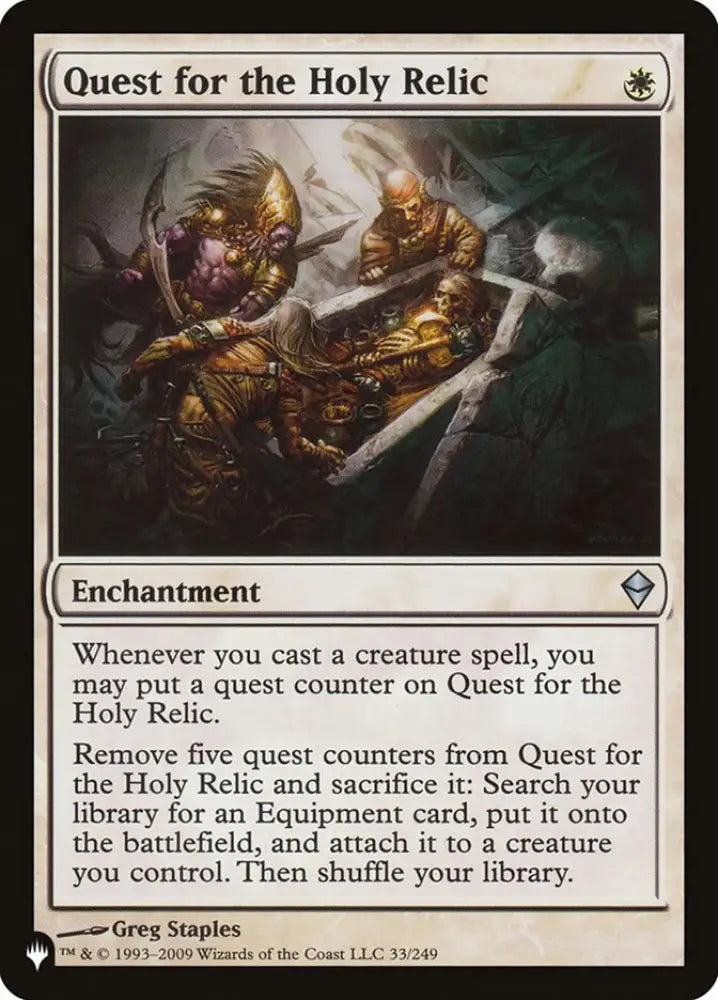 Quest for the Holy Relic [The List] - MTG Single