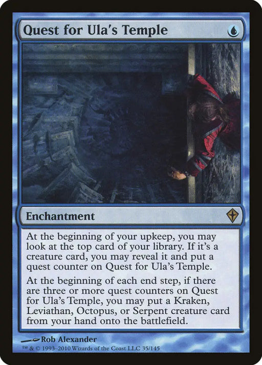 Quest for Ula’s Temple [Worldwake] - MTG Single