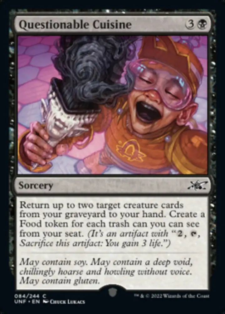 Questionable Cuisine [Unfinity] - MTG Single