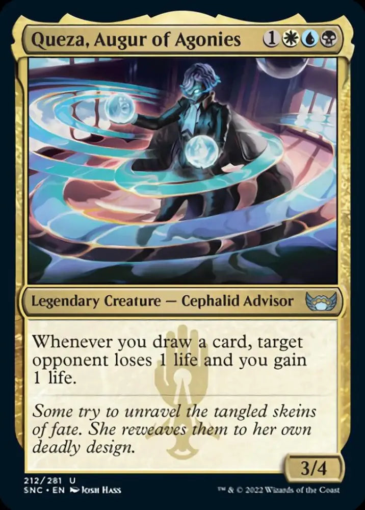 Queza Augur of Agonies [Streets of New Capenna] - MTG Single