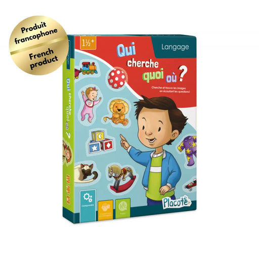 Qui cherche quoi où? - Board Games