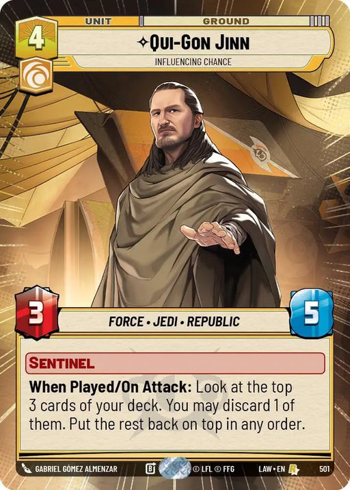 Qui-Gon Jinn - Influencing Chance (Hyperspace) (501) [A Lawless Time]