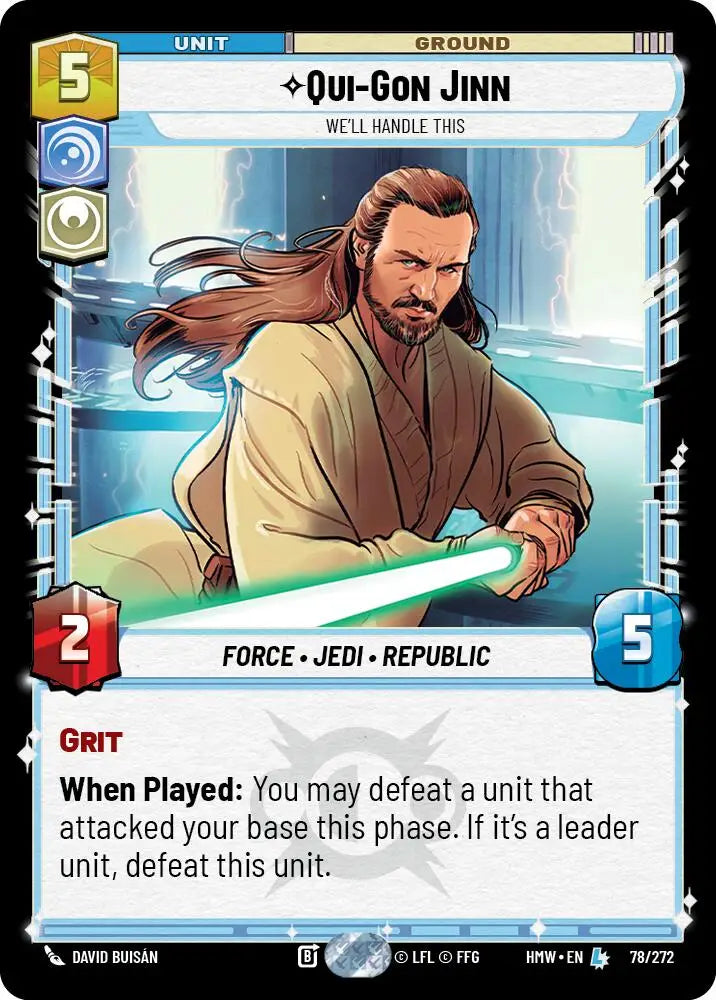 Qui-Gon Jinn - We'll Handle This (78/272) [Homeworlds]