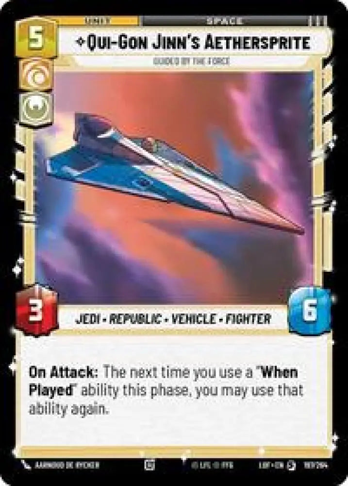 Qui-Gon Jinn's Aethersprite - Guided by the Force (197/264) [Legends of the Force]