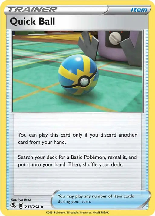 Quick Ball (237/264) [Sword & Shield: Fusion Strike] - Pokemon Single