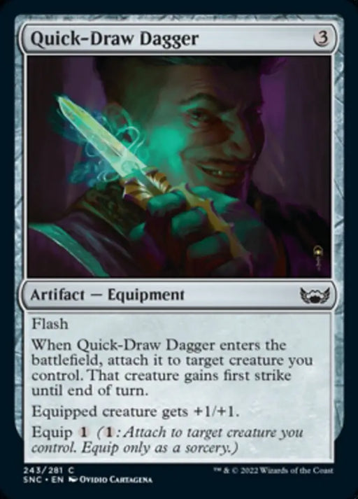 Quick-Draw Dagger [Streets of New Capenna] - MTG Single