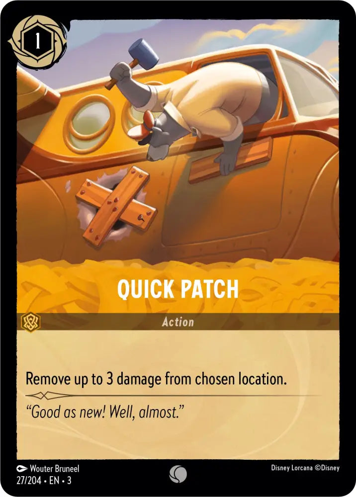 Quick Patch (27/204) [Into the Inklands] - Lorcana Single