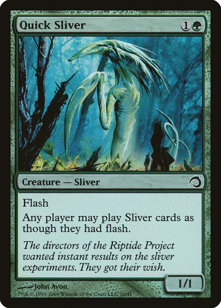 Quick Sliver [Premium Deck Series: Slivers] - MTG Single