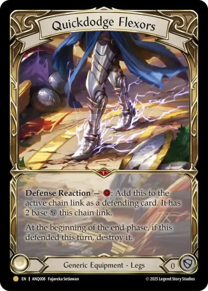 Quickdodge Flexors (ANQ008) [Compendium of Rathe - Antiquity Pack]
