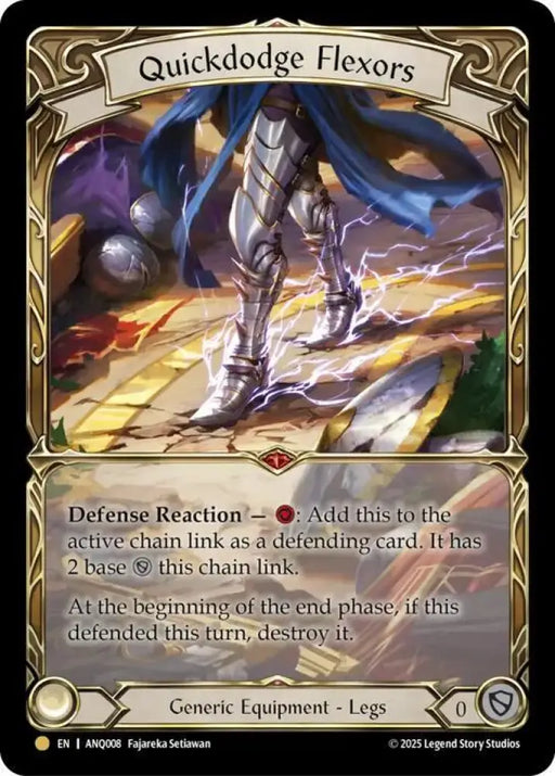 Quickdodge Flexors (ANQ008) [Compendium of Rathe - Antiquity Pack]