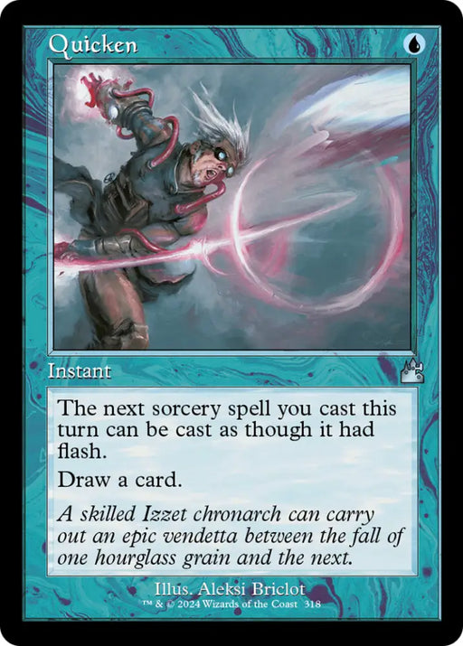 Quicken (Retro Frame) [Ravnica Remastered] - MTG Single