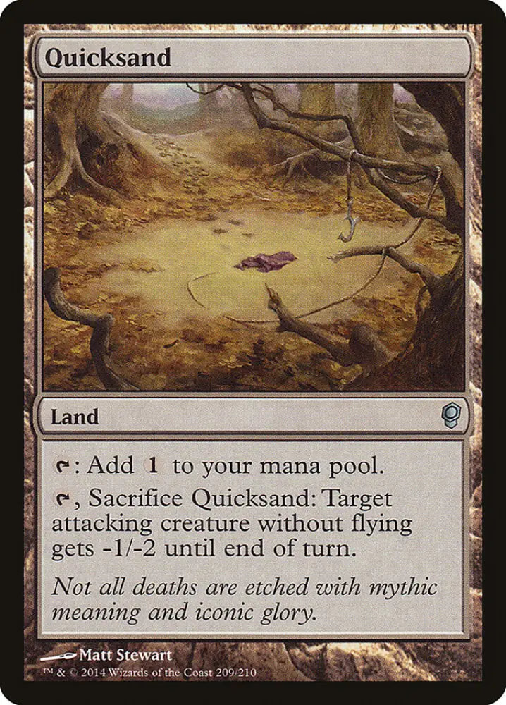 Quicksand [Conspiracy] - MTG Single