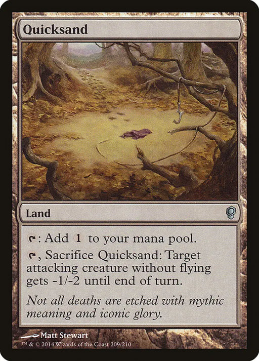Quicksand [Conspiracy] - MTG Single