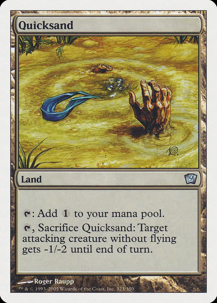 Quicksand [Ninth Edition] - MTG Single
