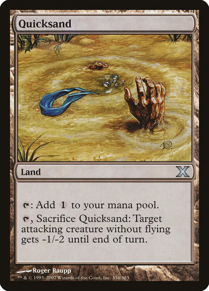 Quicksand [Tenth Edition] - MTG Single
