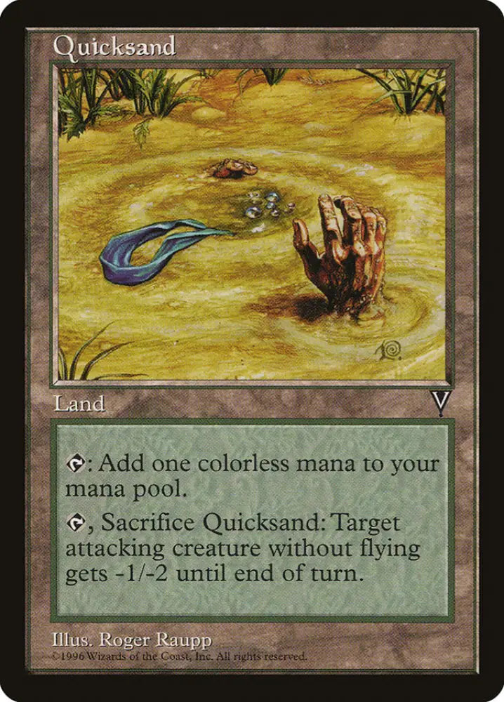 Quicksand [Visions] - MTG Single