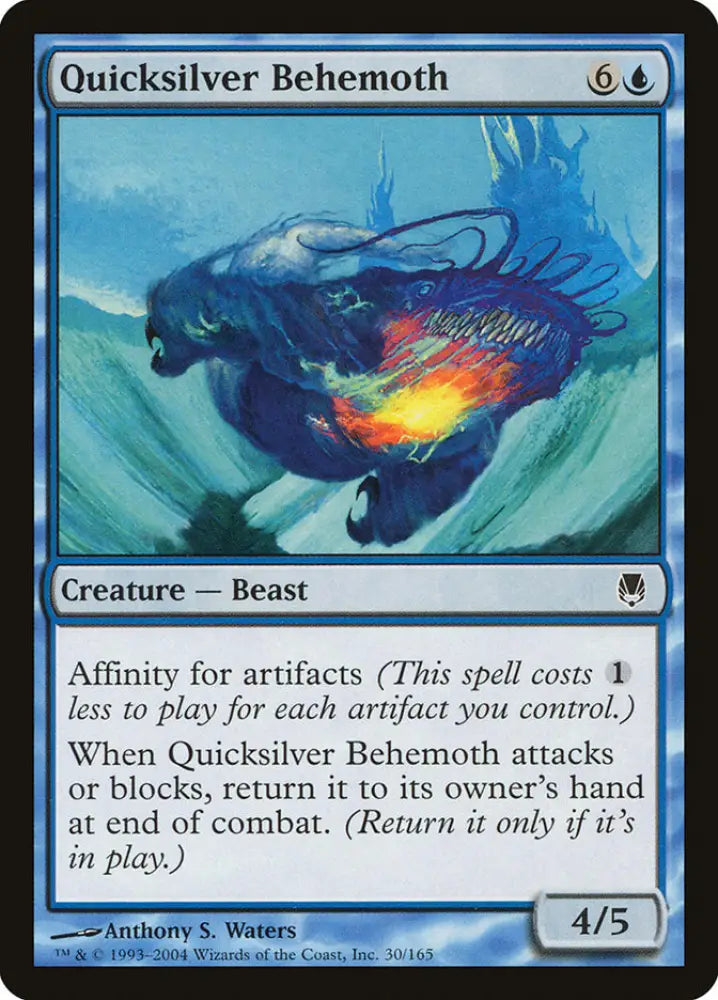 Quicksilver Behemoth [Darksteel] - MTG Single