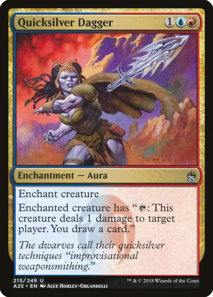 Quicksilver Dagger [Masters 25] - MTG Single