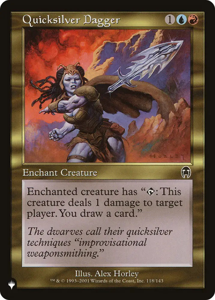 Quicksilver Dagger [The List] - MTG Single