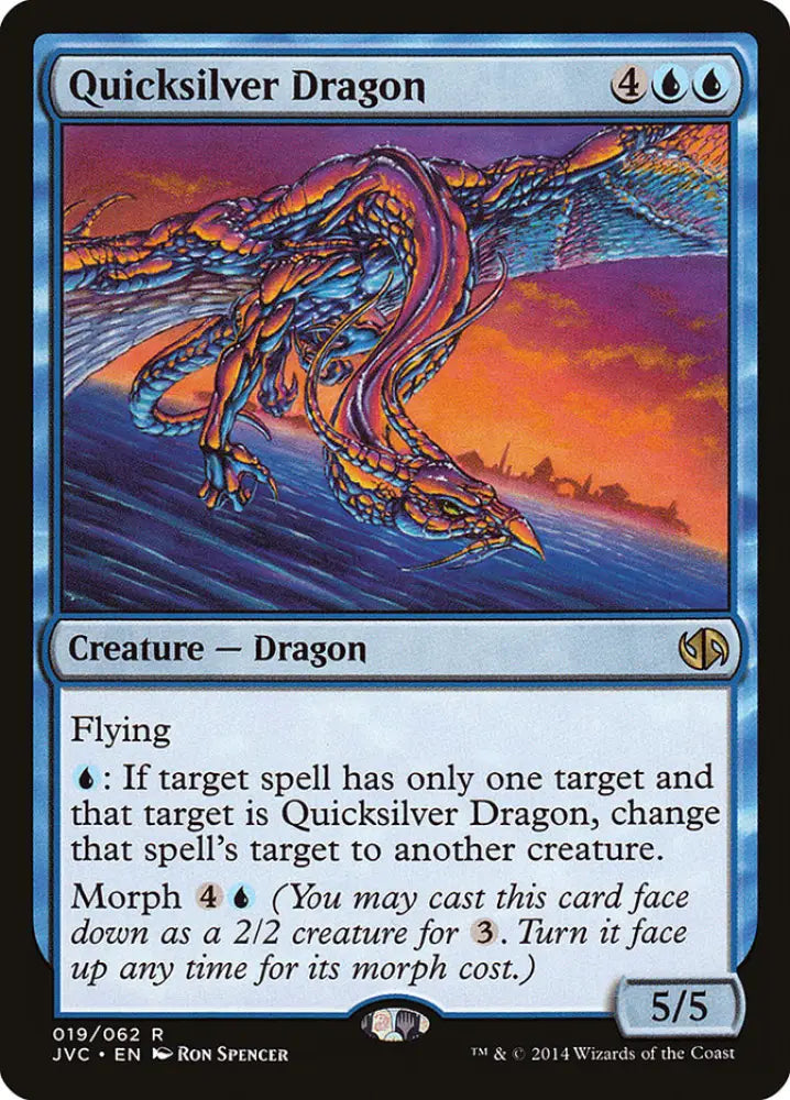 Quicksilver Dragon [Duel Decks Anthology] - MTG Single