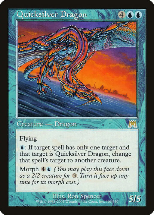Quicksilver Dragon [Onslaught] - MTG Single