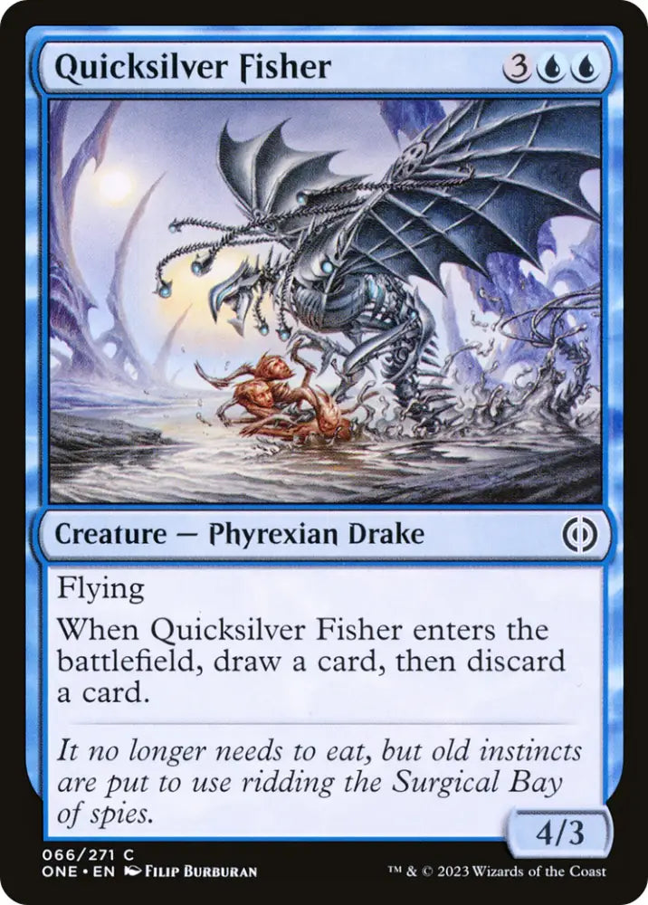 Quicksilver Fisher [Phyrexia: All Will Be One] - MTG Single