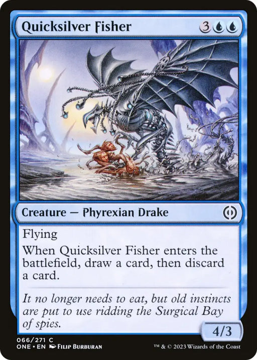 Quicksilver Fisher [Phyrexia: All Will Be One] - MTG Single