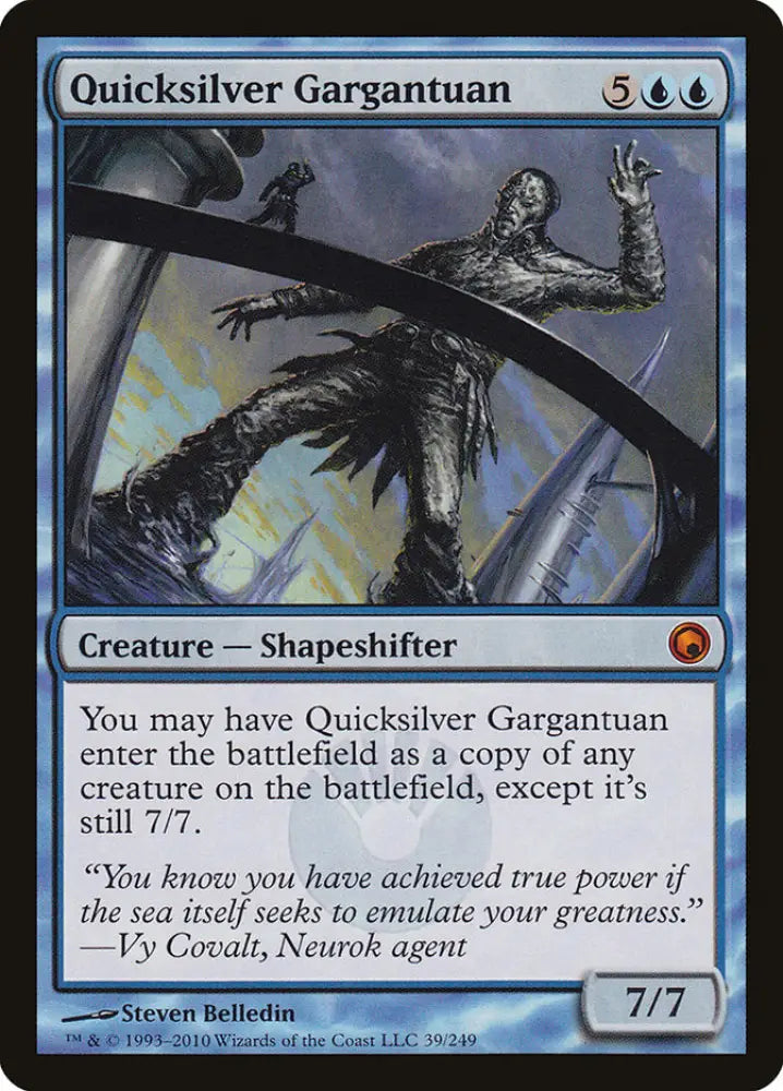 Quicksilver Gargantuan [Scars of Mirrodin] - MTG Single