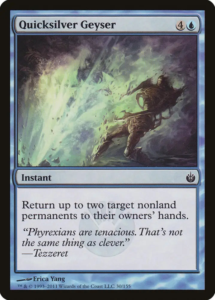 Quicksilver Geyser [Mirrodin Besieged] - MTG Single