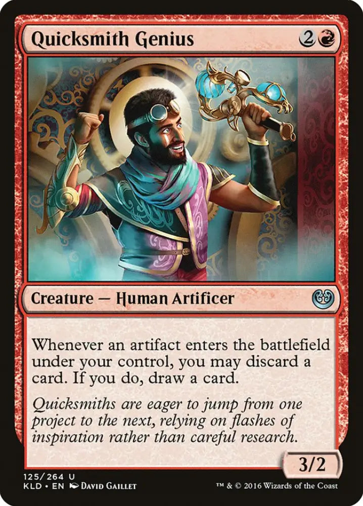 Quicksmith Genius [Kaladesh] - MTG Single