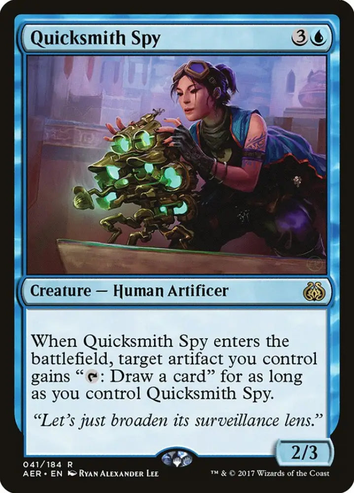 Quicksmith Spy [Aether Revolt] - MTG Single