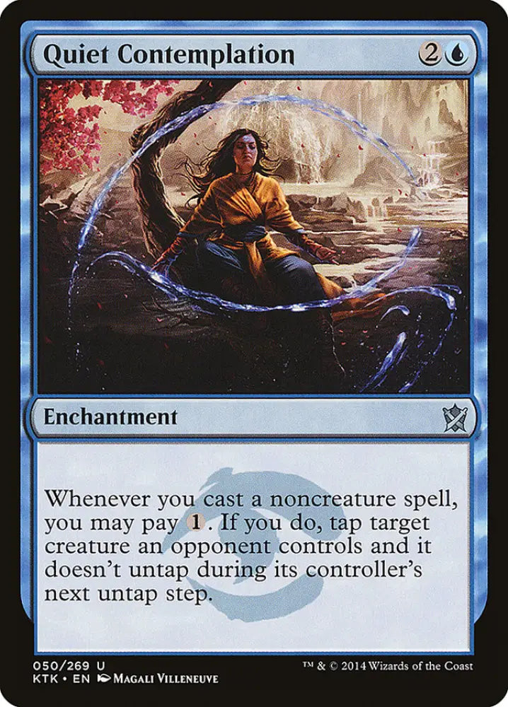 Quiet Contemplation [Khans of Tarkir] - MTG Single