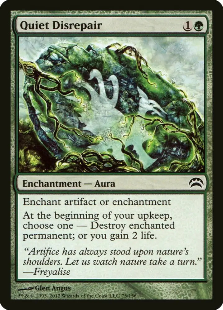 Quiet Disrepair [Planechase 2012] - MTG Single