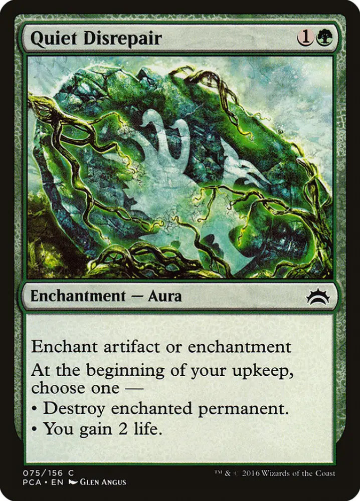 Quiet Disrepair [Planechase Anthology] - MTG Single