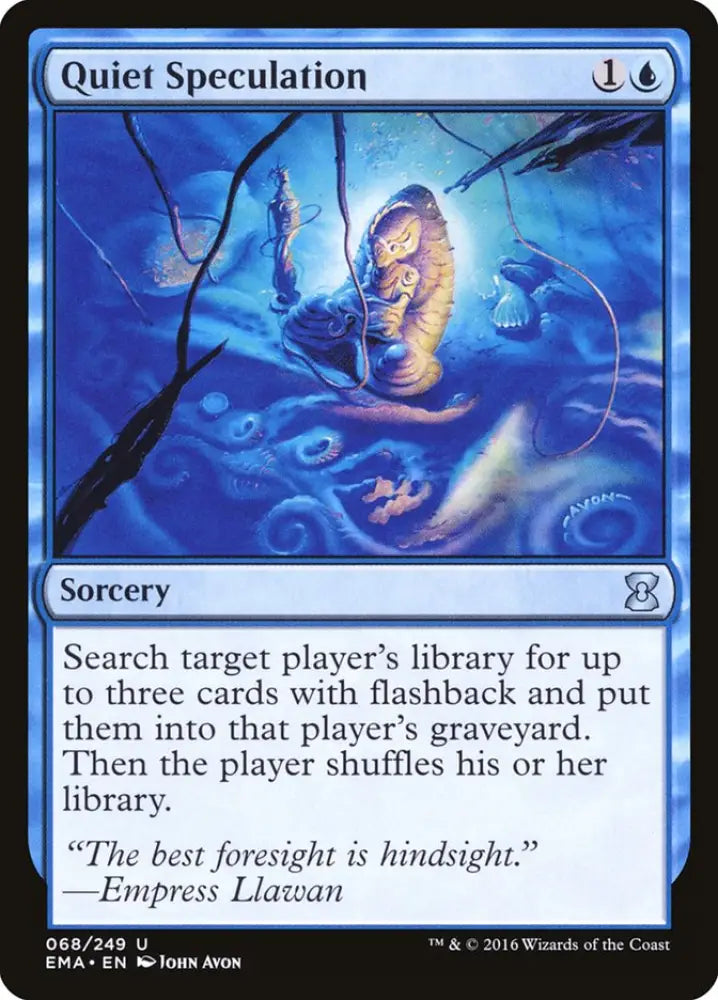 Quiet Speculation [Eternal Masters] - MTG Single