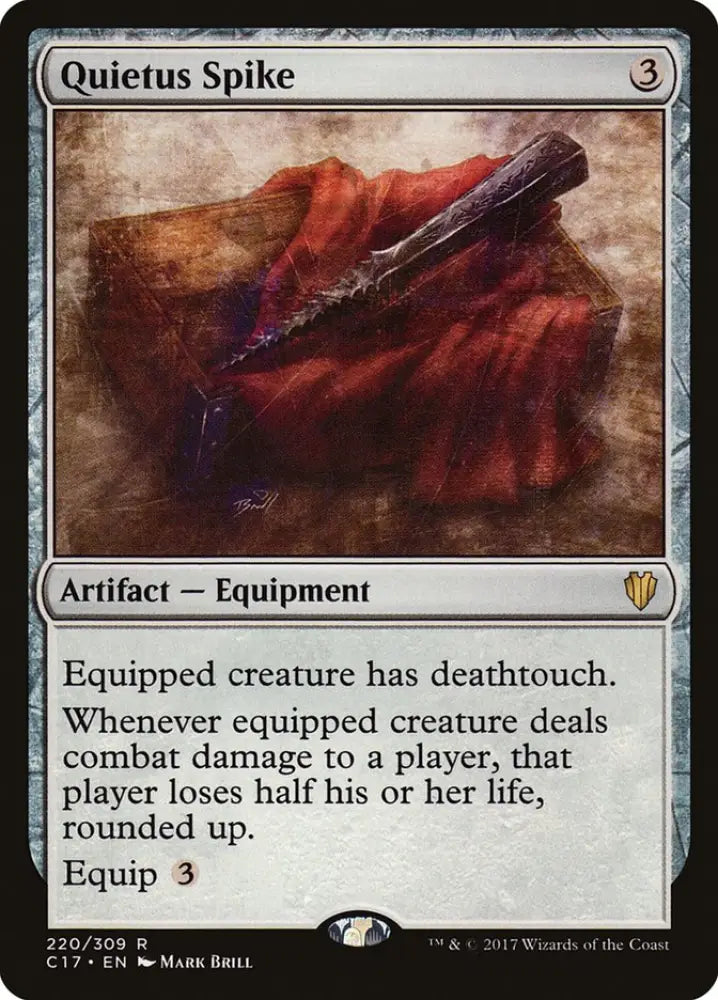 Quietus Spike [Commander 2017] - MTG Single