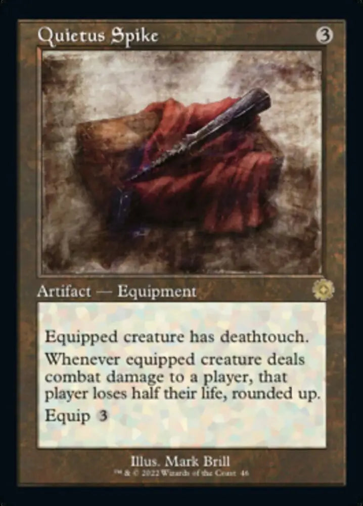 Quietus Spike (Retro) [The Brothers’ War Retro Artifacts] - MTG Single