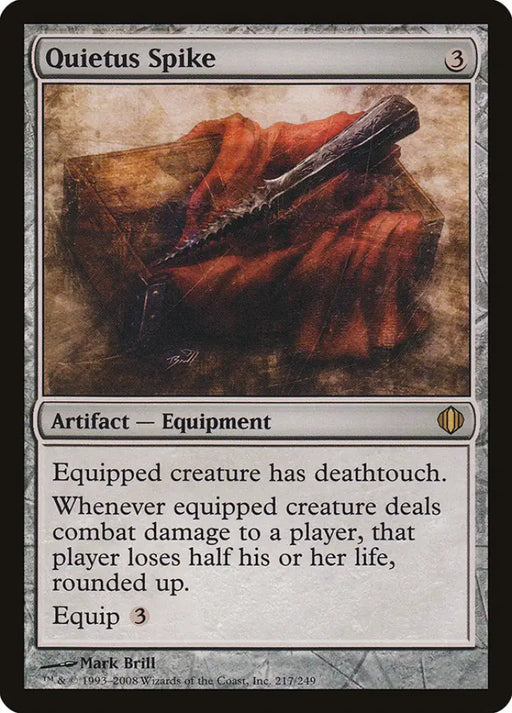 Quietus Spike [Shards of Alara] - MTG Single