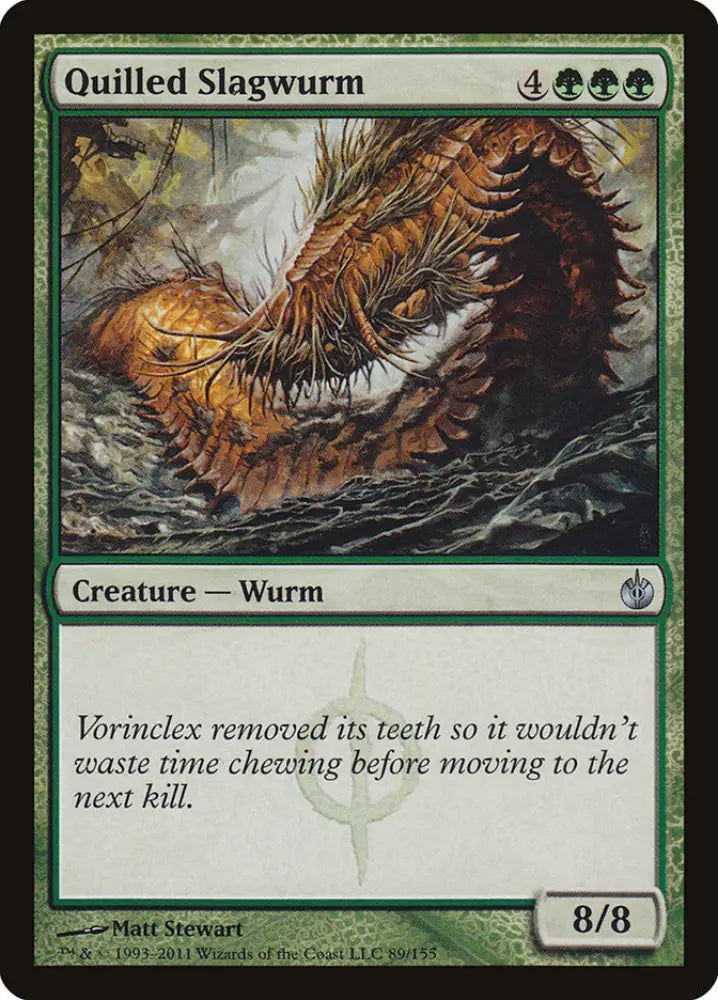 Quilled Slagwurm [Mirrodin Besieged] - MTG Single