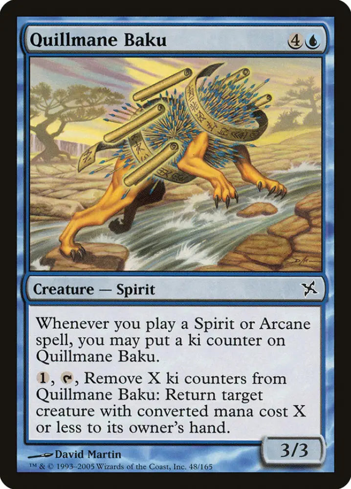 Quillmane Baku [Betrayers of Kamigawa] - MTG Single