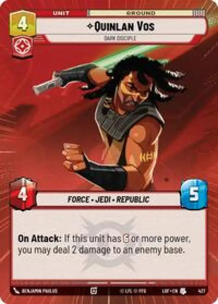 Quinlan Vos - Dark Disciple (Hyperspace) (427) [Legends of the Force]