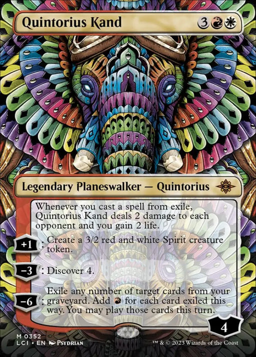 Quintorius Kand (0352) (Borderless) [The Lost Caverns of Ixalan] - MTG Single
