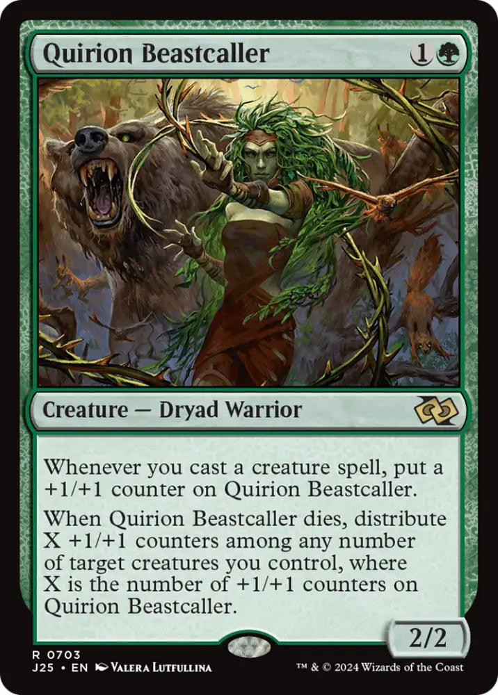 Quirion Beastcaller [Foundations Jumpstart] - MTG Single