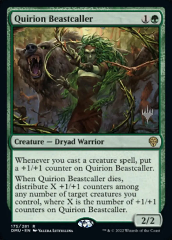 Quirion Beastcaller (Promo Pack) [Dominaria United Promos] - MTG Single