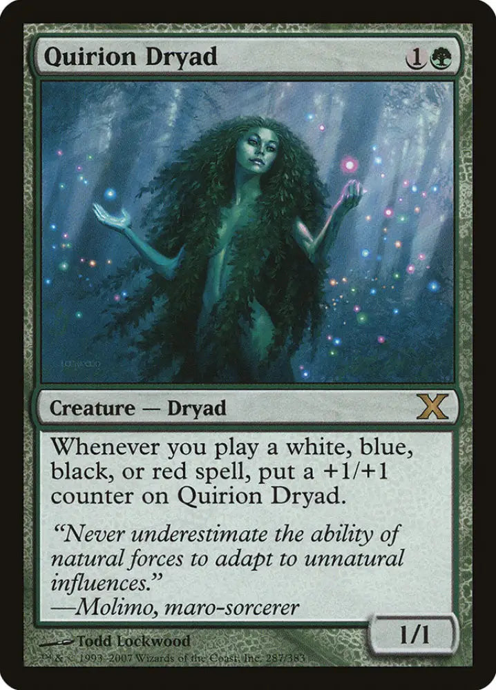 Quirion Dryad [Tenth Edition] - MTG Single