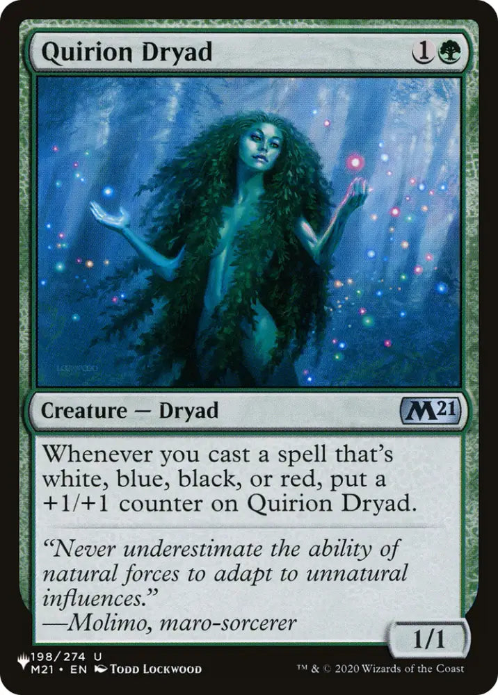Quirion Dryad [The List] - MTG Single