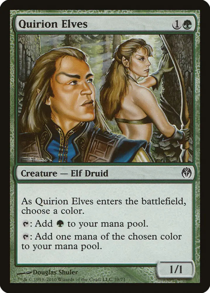 Quirion Elves [Duel Decks: Phyrexia vs. the Coalition] - MTG Single