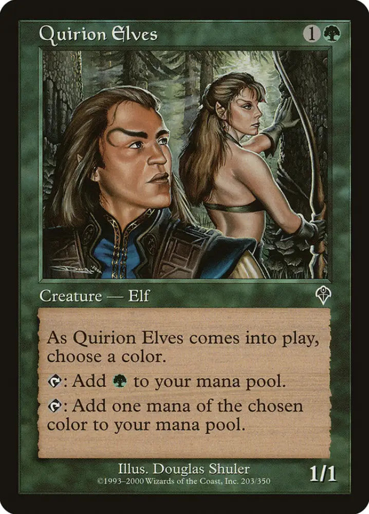 Quirion Elves [Invasion] - MTG Single